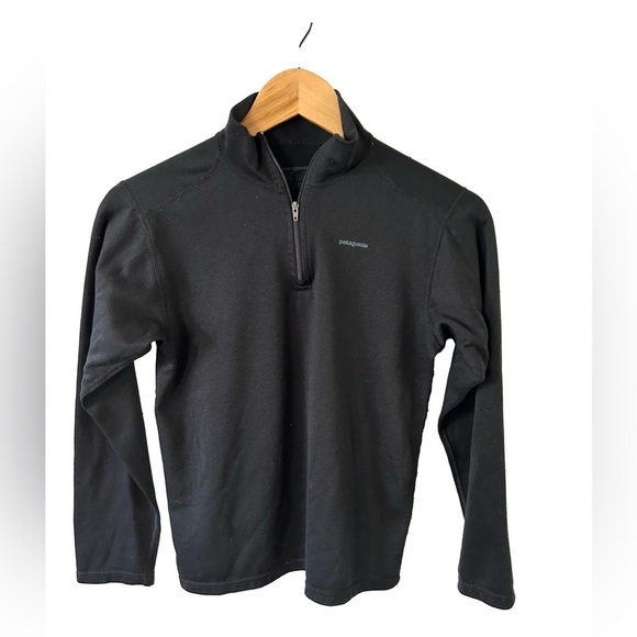 Patagonia youth 1/4 zip pullover light jacket size Large (12) - Picture 1 of 4